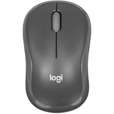 Мышь беспроводная Logitech M186 черный/серый, 1000 dpi, радиоканал, USB, кнопки - 3