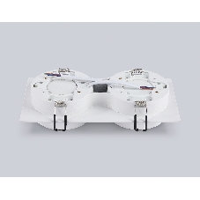Светильник Ambrella light TN6711/2 WH белый IP44 GX53/2 max 15W 210*105*45