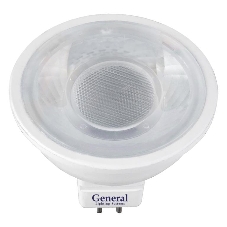 Лампа Светодиодная General GLDEN-MR16-8-230-GU5.3-4500 Диффузор 60 градусов 1/10/100