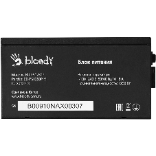 Блок питания Bloody BD-PS1250P, 1250 Вт, 80 PLUS Platinum, 140мм, модульный, черный