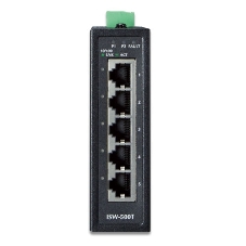 Коммутатор ISW-500T для монтажа в DIN рейку IP30 Compact size 5-Port 10/100TX Fast Ethernet Switch (-40~75 degrees C)