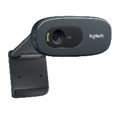Веб-камера Logitech C270 HD 1280x720, 30 кадр/с, USB Type-A, микрофон (шумоподавление), автоосвещение, универсальное крепление