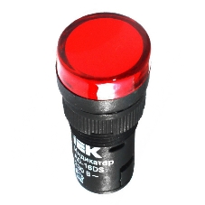 Арматура светосигнальная AD-16DS 230В красн. IEK BLS10-ADDS-230-K04-16