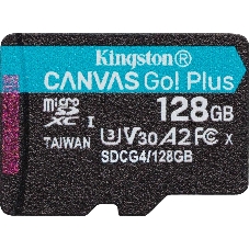 Флеш карта microSDXC 128Gb Kingston SDCG4/128GbSP Canvas Go! Plus w/o adapter