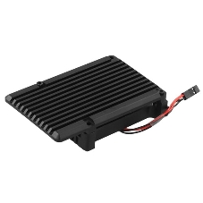 Корпус ACD RA503 Aluminum Case with Double Fans for Raspberry Pi 4B, черный