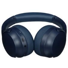 Беспроводные/проводные наушники Borofone BO37 синий, накладные, Bluetooth + проводной, складная конструкция, микрофон, до 25 ч