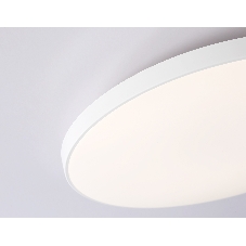Потолочный светодиодный светильник Ambrella light FZ1221 WH белый IP44 18W 4200K D302*50 (Без ПДУ)