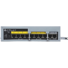 Коммутатор Netis ST110GHPDI-2G-130, 8×100 Мбит/с PoE+ + 2×1 Гбит/с, неуправляемый