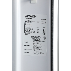 Холодильник Hitachi R-W660PUC7 GBK черный двухкамерный 396/144л морозилка сверху, No Frost, Side by Side
