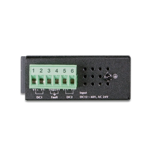 Коммутатор ISW-500T для монтажа в DIN рейку IP30 Compact size 5-Port 10/100TX Fast Ethernet Switch (-40~75 degrees C)