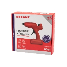 Клеевой пистолет Rexant, 60 Вт, Ø11 мм, 