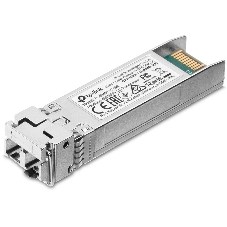 Трансивер TP-Link 10G SFP+ Module, LC connector, 50/125um or 62.5/125um Multi-mode, 850nm wavelength, distance up to 300m.