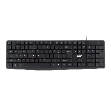 Клавиатура проводная Acer OKW121 (ZL.KBDEE.00B), USB, черный