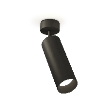 Светильник Ambrella Light XM6343002 SBK/PBK черный песок/черный полированный MR16 GU5.3 (A2210, C6343, N6131)