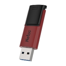 Флешка USB Netac U182 (replaced NT03U182N-016G-30RE), 16Gb, USB 3.2, R/W 70/30, красный/черный