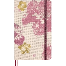 Блокнот Moleskine LIMITED EDITION SAKURA LESU09QP060 Large 130х210мм обложка текстиль 176стр. линейка твердая обложка розовый 2026