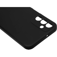 Чехол (клип-кейс) BoraSCO для Samsung Galaxy A15 Microfiber Case черный (72894)