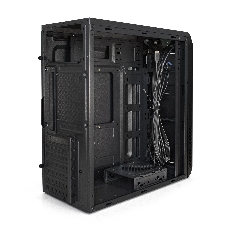 Компьютерный корпус Miditower ExeGate XP-334UC (ATX, без БП, 1хUSB/1хUSB 3.0/1хTypeC, аудио, черный)
