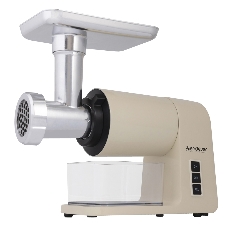 Мясорубка электрическая Endever Sigma-106 бежевый, 2000 Вт, 2 кг/мин, реверс, насадки - 6