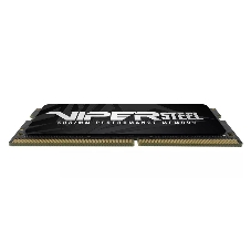 Оперативная память Patriot Steel Series, DDR4, 16GB (1x16 GB), 3200 MHz, CL22, радиатор, черный, SO-DIMM