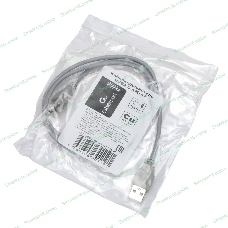 Кабель-удлинитель USB2.0 Cablexpert CC-USB2-AMAF-75CM-N, AM/AF, медь, Pro, 75 см, серый, пакет