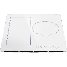 Индукционная варочная панель Maunfeld CVI453SBWH Inverter, конфорок: 3 шт., стеклокерамика, независимая, белый