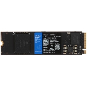 Накопитель SSD 2TB WD Blue SN5100, NVMe, M.2 2280, PCI-E 4x4 R/W - 6700/7100 Mb/s
