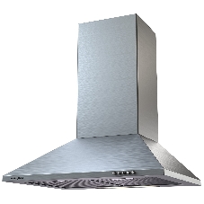 Вытяжка каминная KRONA Cornelia 600 Inox PB серебристая, 59.7 см, 650 куб. м/ч, 55 дБ