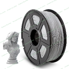 Филамент NVPrint ABS Grey для 3D печати диаметр 1.75мм длина 330 метров масса 1 кг