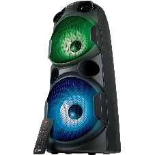 Колонка АС SVEN PS-750, черный (80 Вт, TWS, Bluetooth, FM, USB, microSD, LED-дисплей, 2х4400мА*ч)