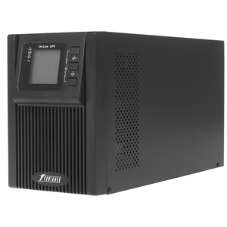 Источник бесперебойного питания PowerMan Online 1000 PLUS (1000ВА/800Вт, Online-Double conversion/LCD Display/USB/Software/RJ11/45,RS-232)