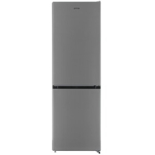Холодильник Gorenje NRKE62XL серебристый металлик двухкамерный 203/99л морозилка снизу, No Frost