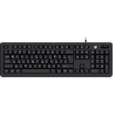 Клавиатура Oklick K175 проводная, USB Type-A, чёрный