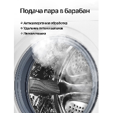 Стиральная машина Kuppersberg WM 610 W белая, загрузка фронтальная 10.5кг, 1400 об/мин., класс: A+++