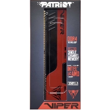 Оперативная память Patriot Viper Elite II, DDR4, 8GB (1x8 GB), 3600 MHz, CL20, DIMM, радиатор, красный/черный