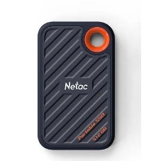 Внешний SSD Netac ZX20, 512 Gb, USB 3.2 Gen 2x2 Type-C, R/W 2000/1800, черный