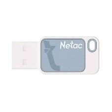 Флешка USB Netac UA31 (NT03UA31N-032G-20BL), 32Gb, USB 2.0, R/W 110/45, синий/белый