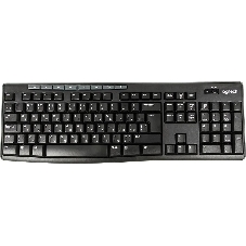 Комплект клавиатура+мышь Logitech MK270 беспроводной, USB, 1000 DPI, чёрный