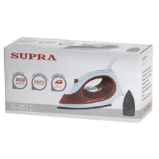 Утюг SUPRA IS-2012 2000 Вт красный/белый