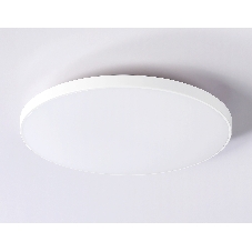 Потолочный светодиодный светильник Ambrella light FZ1221 WH белый IP44 18W 4200K D302*50 (Без ПДУ)