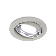 Комплект встраиваемого поворотного светильника Ambrella light XC7653002 SGR/PSL серый песок/серебро полированное MR16 GU5.3 (C7653, N7022)