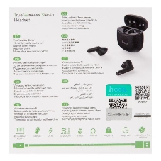 Наушники TWS Hoco ES56 черный, вкладыши, Bluetooth, до 4 ч.