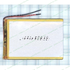 Аккумулятор Li-Pol (батарея) 3x70x100мм 2pin 3.7V/3000mAh
