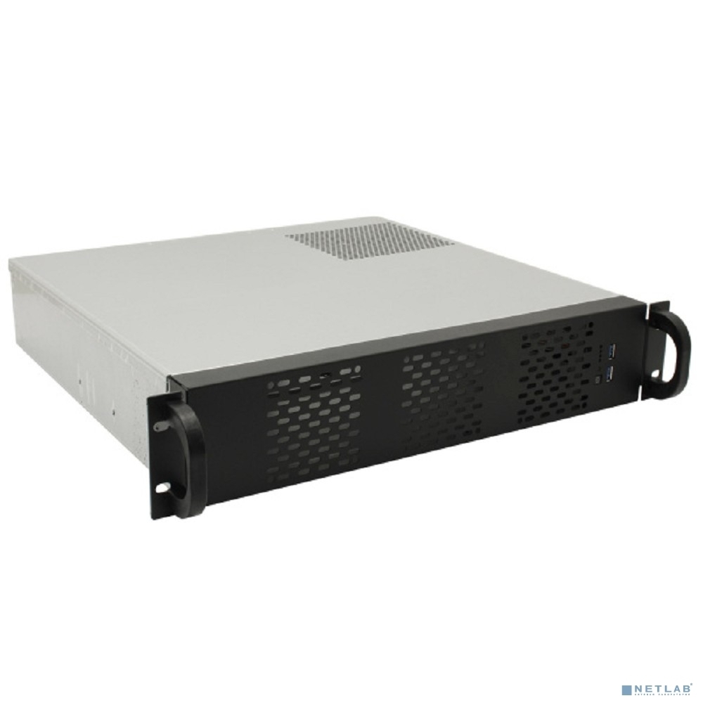 Корпус Procase 2U420-04 (2U Rack server case, черный, без блока питания(PS/2), глубина 420мм, MB 9.6