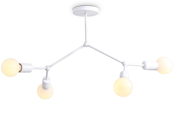 Светильник Ambrella light TR8031/4 WH белый E27*4 max 40W D670*440