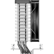 Кулер для процессора Ocypus Delta A40 Elite BK (Delta-A40-BK1NNWN00E-GL)