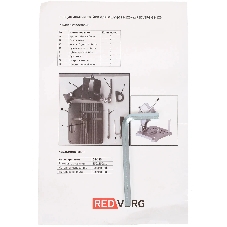 Стойка для углошлиф.машин RedVerg GS-125 серый