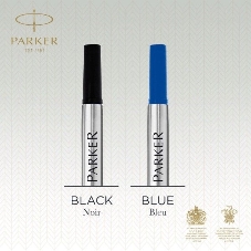 Стержень роллер Parker Quink Z01 (CW1950327) M 0.7мм, синие чернила, блистер (2шт)