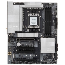 Материнская плата MSI PRO X870-P WIFI, AM5, AMD X870, 4xDDR5, 4xSATA, 3xM.2, 1xPCI-E 5.0 x16, 1xPCI-E 4.0 x16, 2xPCI-E 3.0 x1, 1xHDMI, 1xUSB-C, 1xRJ45 5Gb, 2xUSB-A 3.2 Gen 1, 2xUSB-A 3.2 Gen 2, 4xUSB-A 2.0, 1xUSB-C 3.2 Gen 2x2, 1xUSB4, 3x3.5мм, 7.1, ATX