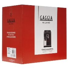 Кофемашина автоматическая Gaggia MAGENTA PLUS BK 8700/01 черный, исп. кофе - молотый/зерновой, 1.8 л, 1500 Вт, 15 бар